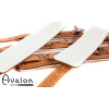 Avalon - LUST - Collar og Cuffs, 5 deler, Brunt og Hvitt