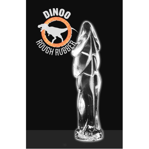 Dinoo - Liaoxiornis - Fantasi Dildo med tre hoder - Transparent Dinoo - Liaoxiornis - Fantasi Dildo med tre hoder - Transparent