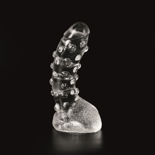Mr. B - Dark Crystal - Tonguebiter Dildo clear