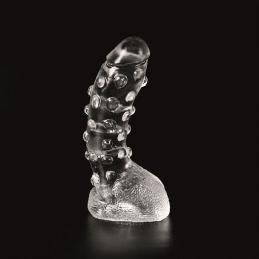 Mr. B - Dark Crystal - Tonguebiter Dildo clear