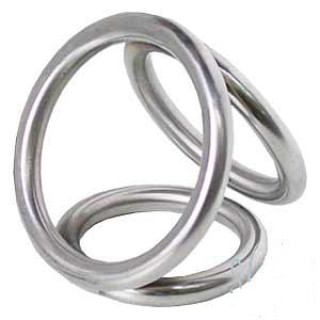 BQS - Kraftig Trippelring i metall