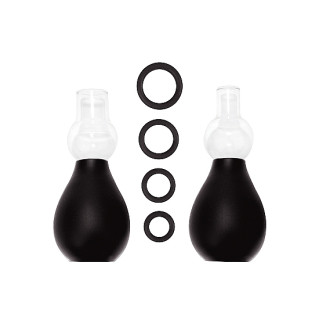 Ouch! - Nipple Erector - brystvorte pumpe - Sort