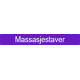 Massasjestaver