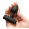 Rimba - Silikon mini buttplug med vibrering 