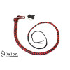 Avalon - BEHEMOTH - Bullwhip Heavy Handle, Svart og Rød 1,5 m