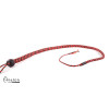 Avalon - SERPENT - Bullwhip heavy handle, Sort og rød 1,3 m 