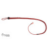Avalon - SERPENT - Bullwhip heavy handle, Sort og rød 1,3 m 