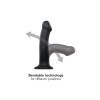 Strap-on-Me - Dildo med sugekopp XL - Lilla