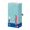 Satisfyer Mono Flex - Rabbitvibrator med app - Red berry 