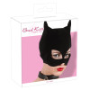 Bad Kitty - Cat Mask med åpne øyne - Sort