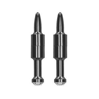 Ouch! Magnetic Nipple Clamp - Diamant Pin - Sølv