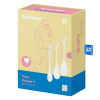 Satisfyer - Yoni Power 1 - Vaginakule Sett - Hvit