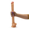 Kiotos COX - MEGA - 40 cm Lang Dildo med Sugekopp