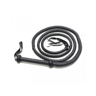 Arabian bullwhip 2,5 m i lær 