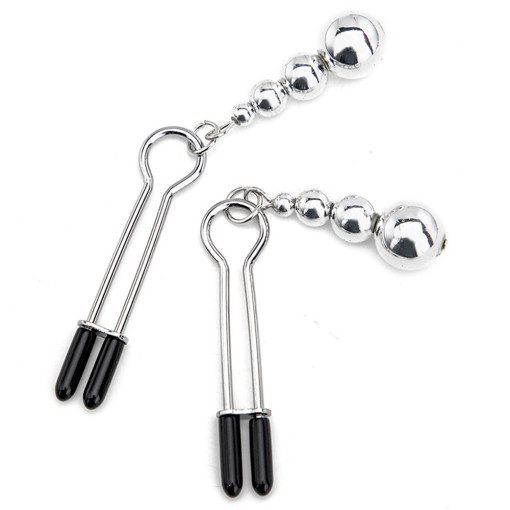 BQS - Justerbare brystklyper med Pynt