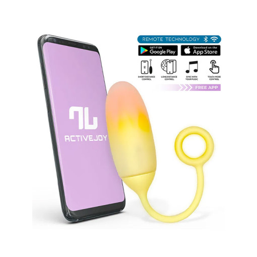 IY - Vibrerende Egg med APP - Gul IY - Vibrerende Egg med APP - Gul