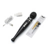 Pixey Deluxe - Oppladbar Massasjestav - Black Chrome