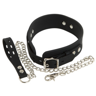 Bad Kitty - Collar i Silikon med lenke