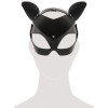 Bad Kitty - Cat Mask i fauxlær - Sort