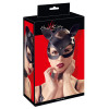 Bad Kitty - Cat Mask i fauxlær - Sort