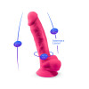 Silexd - Vibrator - Model 1 - 8"/20cm - Rosa Silexd - Vibrator - Model 1 - 8"/20cm - Rosa