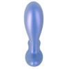 Sweet Smile - Fleksibel Prostatastimulator - Metallic Blå Sweet Smile - Fleksibel Prostatastimulator - Metallic Blå
