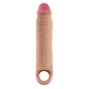SHAFT - Vibrerende Penissleeve - 16,5 cm - Lys hudfarge SHAFT - Vibrerende Penissleeve - 16,5 cm - Lys hudfarge