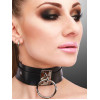 Kinky Diva - Collar med O-ring - Sort Kinky Diva - Collar med O-ring - Sort