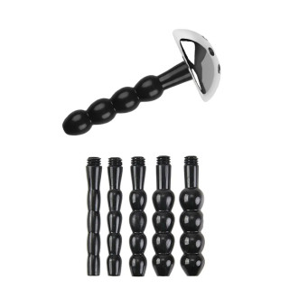 BQS - Hule penisplugger med utskiftbart hode