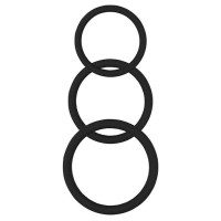 BQS - Enkle penisringer - 3 pk