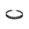 Gnist - Choker med blondedetaljer - 03 - Sort Gnist - Choker med blondedetaljer - 03 - Sort
