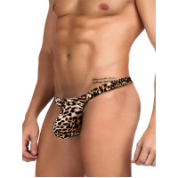 Gnist Undertøy - Herrestring med Leopardmønster