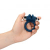 Loveline - Vibrating Rabbit Cock Ring - Blå