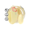 Loveline - Daydream - Parvibrator med ladeetui - Pastell gul