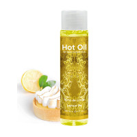 NUEI - HOT OIL - Varmende Massasjeolje - Lemon Pie - 100ml