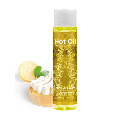 NUEI - HOT OIL - Varmende Massasjeolje - Lemon Pie - 100ml NUEI - HOT OIL - Varmende Massasjeolje - Lemon Pie - 100ml