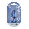 Ouch! Buttplugg - Anker stopper - Metallic Blå - Large
