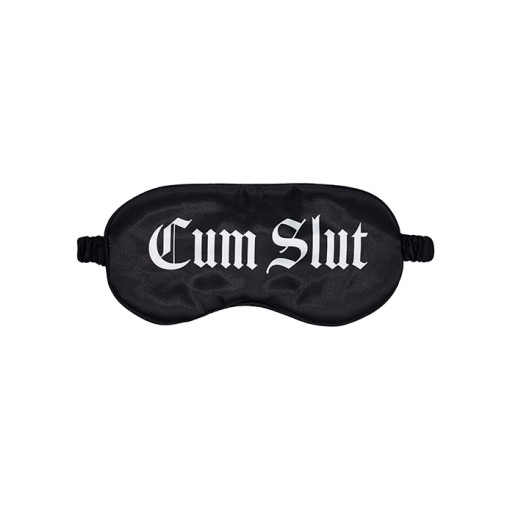 Ouch! Sateng Øyemaske - Cum Slut - Sort