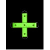 Ouch! Glow In The Dark - Hogtie - Grønn Ouch! Glow In The Dark - Hogtie - Grønn