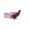 OUCH! - Smooth Silicone - Enkel dildo med sugekopp - Lilla