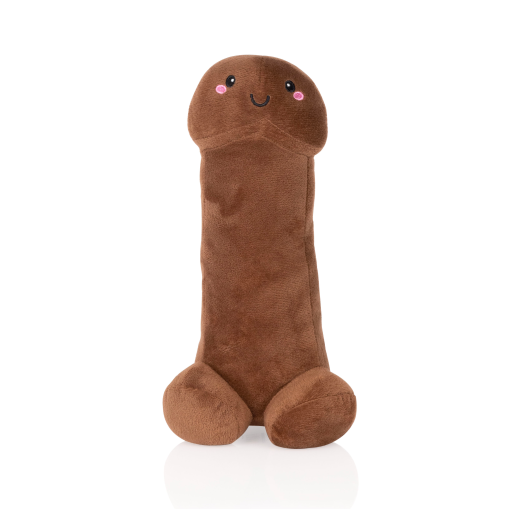 Penis Plushie - Penis Kosebamse - Brun - 30 cm