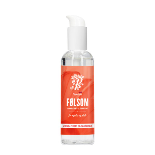 Premium - Følsom - Vannbasert glidemiddel uten glycerin og parabener