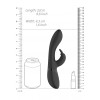 VIVE - Cato - G-punkt rabbitvibrator med Pulse-wave - Sort 