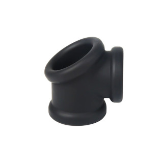 KSB - Cock and Ballstretcher - Penisring og Ballestrekker - Sort