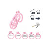 Rimba P-Cage PC02 - Kyskhetsbur - Large - Rosa
