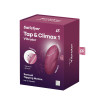 Satisfyer - Tap & Climax - Tappende Klitorisvibrator - Rød Satisfyer - Tap & Climax - Tappende Klitorisvibrator - Rød