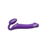 Strap-on-Me - Stroppeløs Strap On med Vibrering - Medium - Lilla