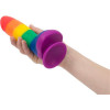 Addiction - Justin Rainbow Silicon Dildo Kun 1 igjen! Siste sjangse 