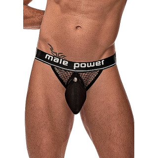 MALE POWER - Cock pit - Jock  - Sort netting