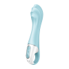 Satisfyer - Pump vibrator 5+ Connect App - Oppblåsbar G-punkts vibrator Blå